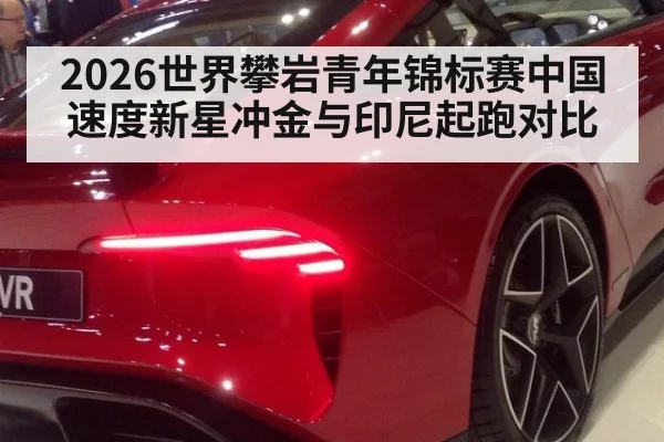 2026世界攀岩青年锦标赛中国速度新星冲金与印尼起跑对比